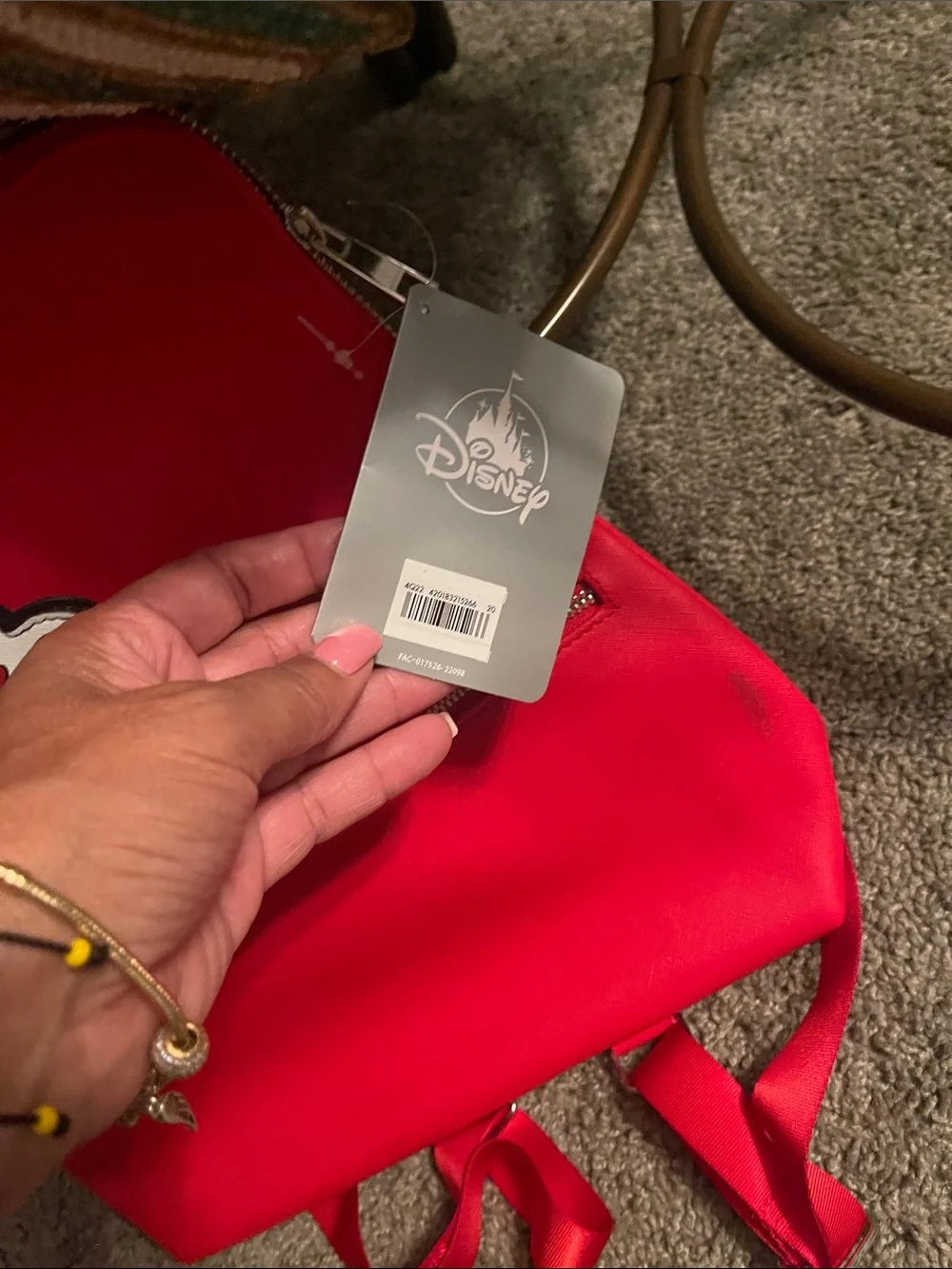 Disney compact red